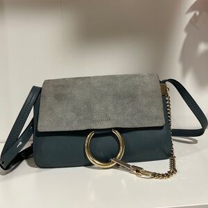 Chloe Faye Two-Tone Crossbody Bag